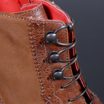 Bailey ‘Donovan’ - Cognac Falcon Leather & Cognac Suede Balmoral Boot