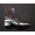 Bailey ‘Donovan’ - Falcon Black Lace-Up Balmoral Boot
