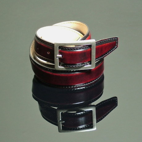 Claudio - Shade Burgundy - Rub off belt