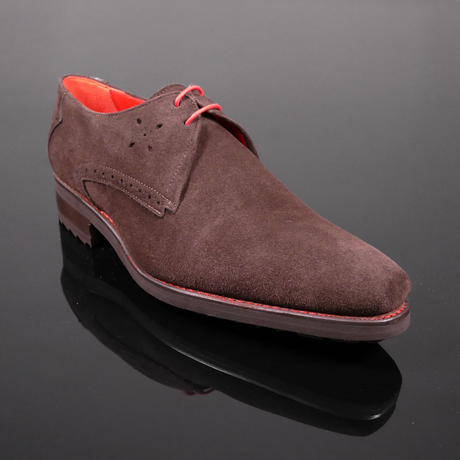 Dexter 'Angel' - Plain Front suede Gibson