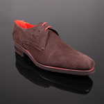 Dexter 'Angel' - Plain Front suede Gibson