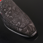 Soprano L118 'Performance' - Black Floral embossed loafer