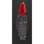 Soprano L118 'Performance' - Black Floral embossed loafer