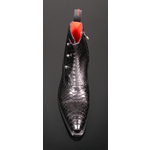 Lugosi ‘Gargoyle’ - Black Python Spat Boot