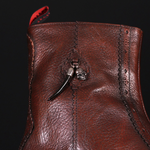 Lynott 'The Libertine' - Cognac Brown Falcon Grain Leather Tall Zip Boot