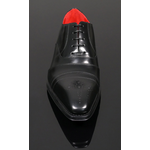 Moon 'Melrose' - Black polish Toe cap Oxford