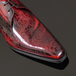 Moon 'Poison' - Barbed Laser Cut Marlboro red Gibson