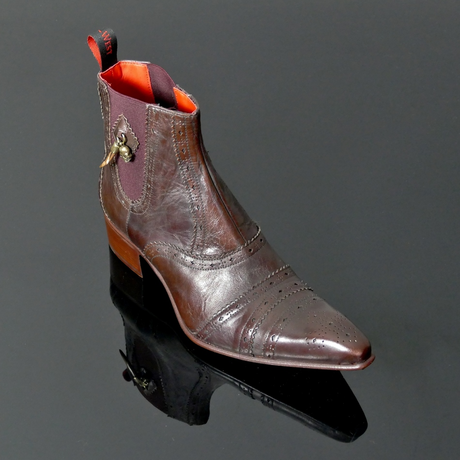 Rochester ‘Keef’ - Antique Brown Chelsea Boot
