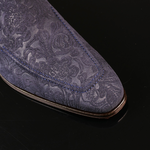 Soprano L118 'Performance' - Navy Floral embossed loafer
