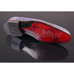 Soprano L118 'Performance' - Navy Floral embossed loafer