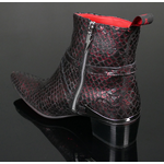 Sylvian K474 Django - Reptile Effect Vegan Leather Boot