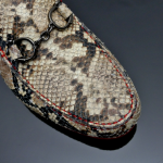 The 'Limelight' - Natural snake driving loafer