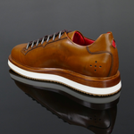 The 'Monaco' - Tiziano Tan Calf Leather Hybrid Sneaker