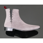 Yardbird JA94 'Rave up' - Grey Suede Seam-Front Chelsea Boot